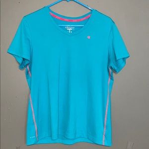 Blue Champion sports top